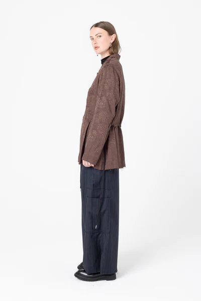 Company of Strangers Hotel Jacket - Cacao Jaquard