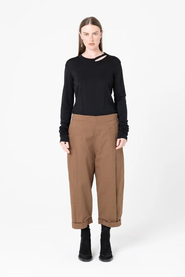 Company of Strangers Calibrate Pant - Denim - Walnut