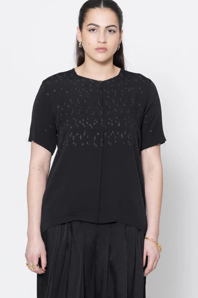 Company Of Strangers Entitled Tee - Black Scatter