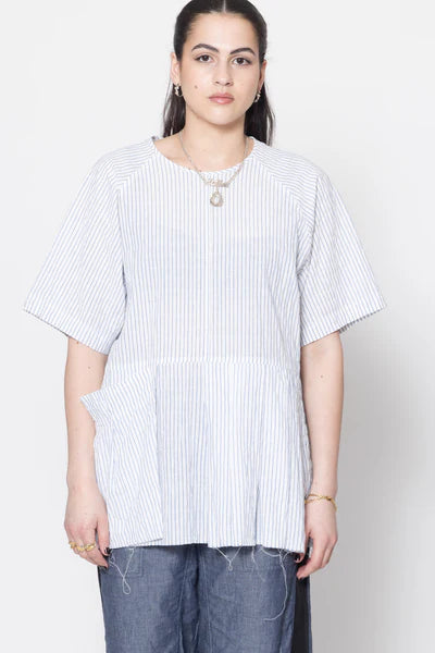 Company Of Strangers Panic Tee - White Stripe