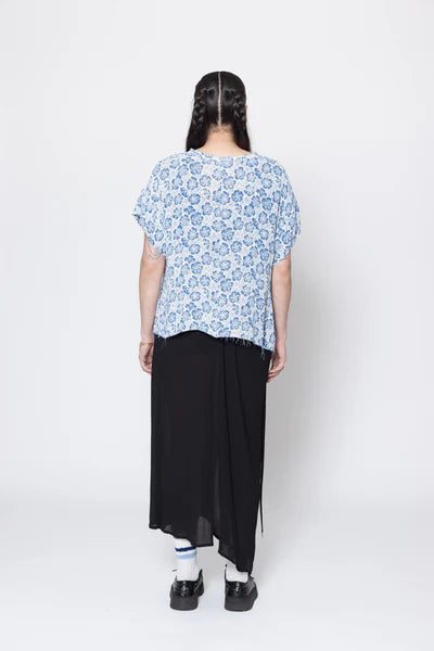 Company of Strangers Neurotic Tee - Hibiscus