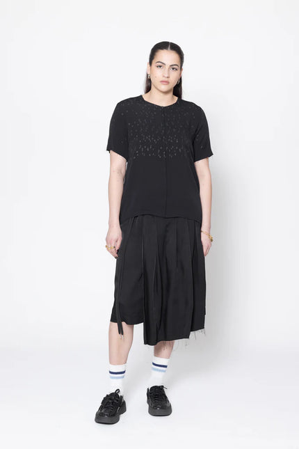 Company Of Strangers Entitled Tee - Black Scatter