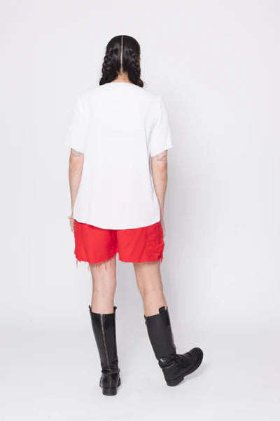 Company Of Strangers Entitled Tee - Red Scatter