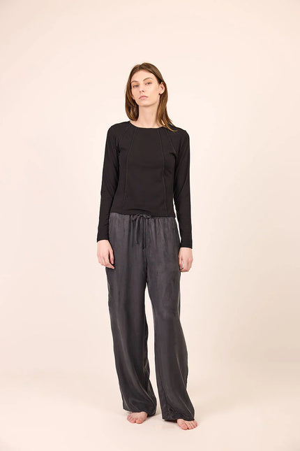 Pharlain Seam Top - Black