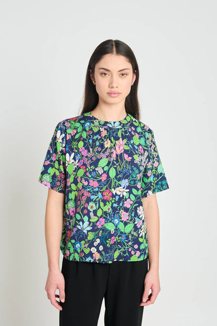 twenty-seven names Onward tee - Navy Floral