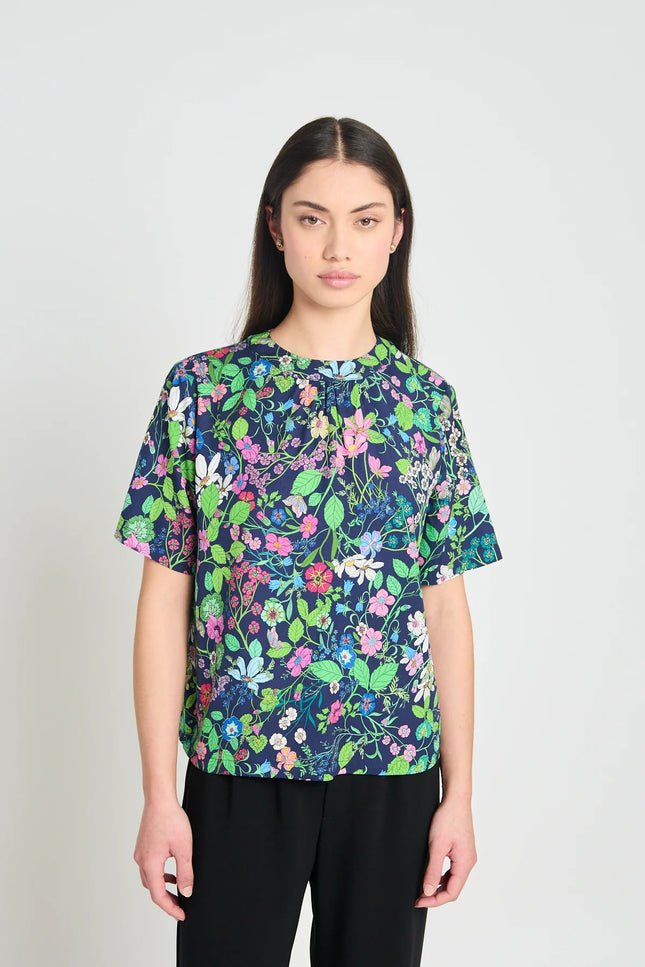 twenty-seven names Onward tee - Navy Floral