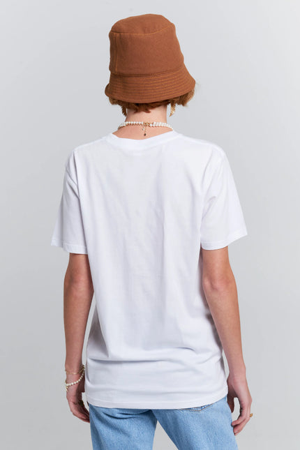 Karen Walker Dog Mum Organic Cotton T-Shirt - White