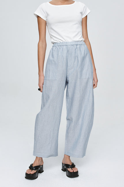 Marle Ellidy Pant - Bleu Stripe