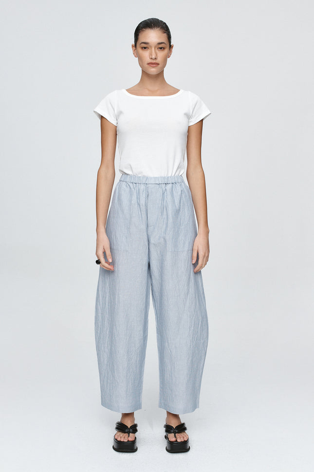 Marle Ellidy Pant - Bleu Stripe