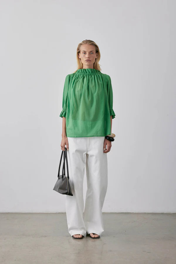 Gregory Peddle Top - Kelly Green