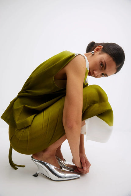 Gregory Paz Top - Chartreuse