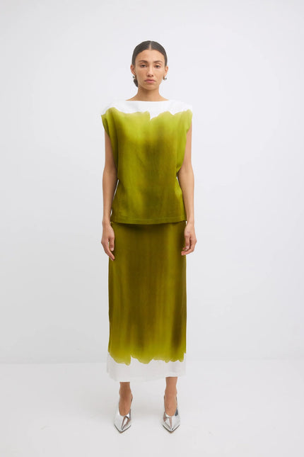 Gregory Paz Top - Chartreuse