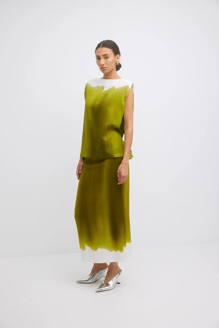 Gregory Paz Top - Chartreuse