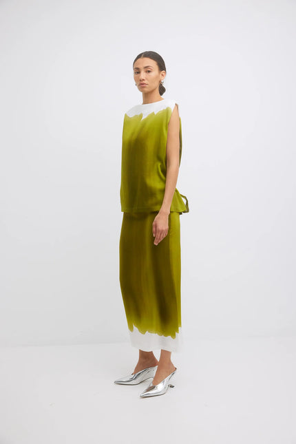 Gregory Paz Top - Chartreuse