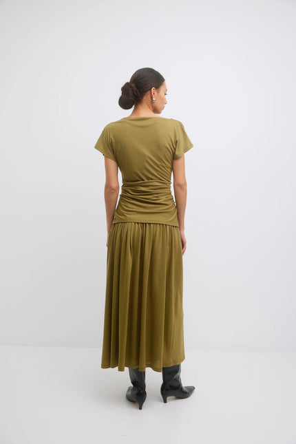 Gregory Sinner Skirt - Olive