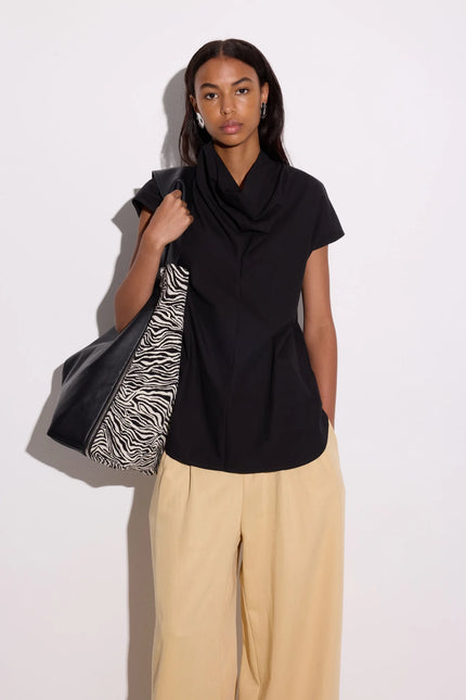 Gregory Rolph Top - Black