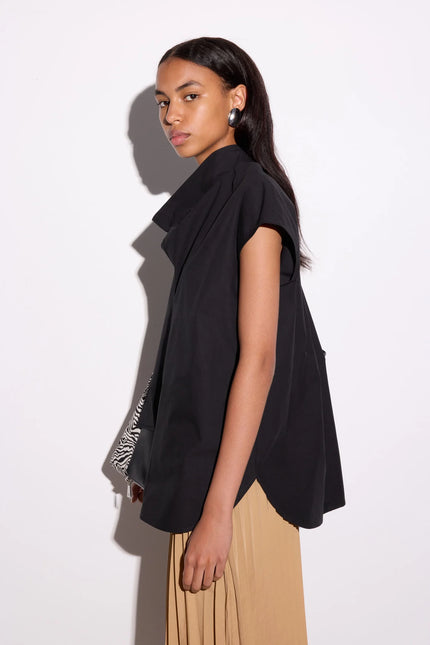 Gregory Rolph Top - Black