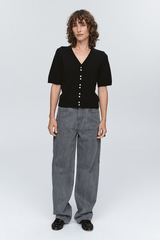 Marle Hugo Cardigan - Black