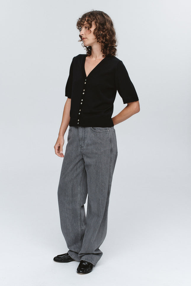 Marle Hugo Cardigan - Black