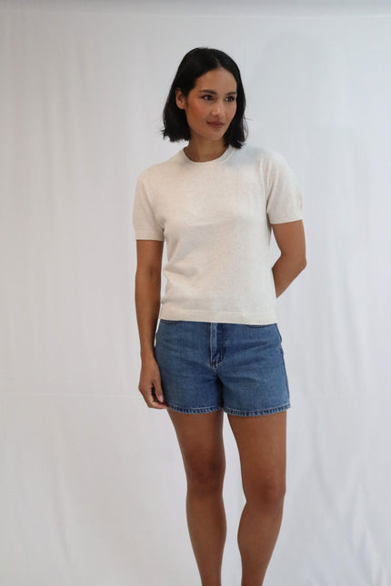 Tatano Poppy Tee - Cotton - Sand