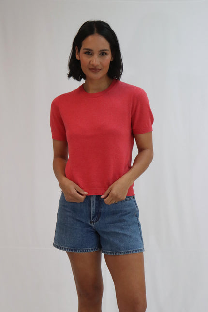 Tatano Poppy Tee - Cotton - Rose