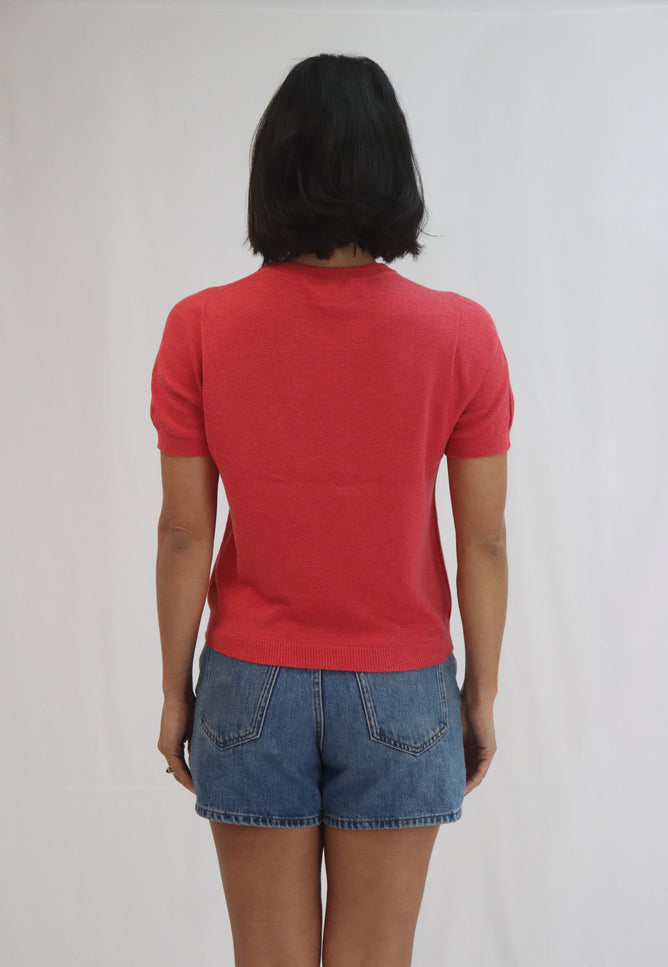 Tatano Poppy Tee - Cotton - Rose