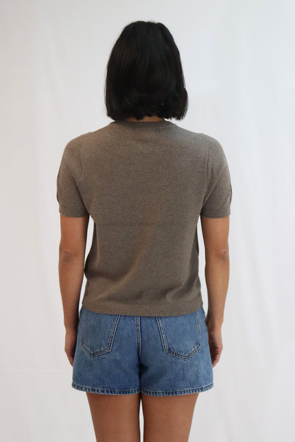 Tatano Poppy Tee - Cotton - Mocha