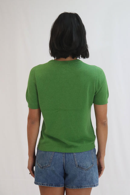 Tatano Poppy Tee - Cotton - Herb Green