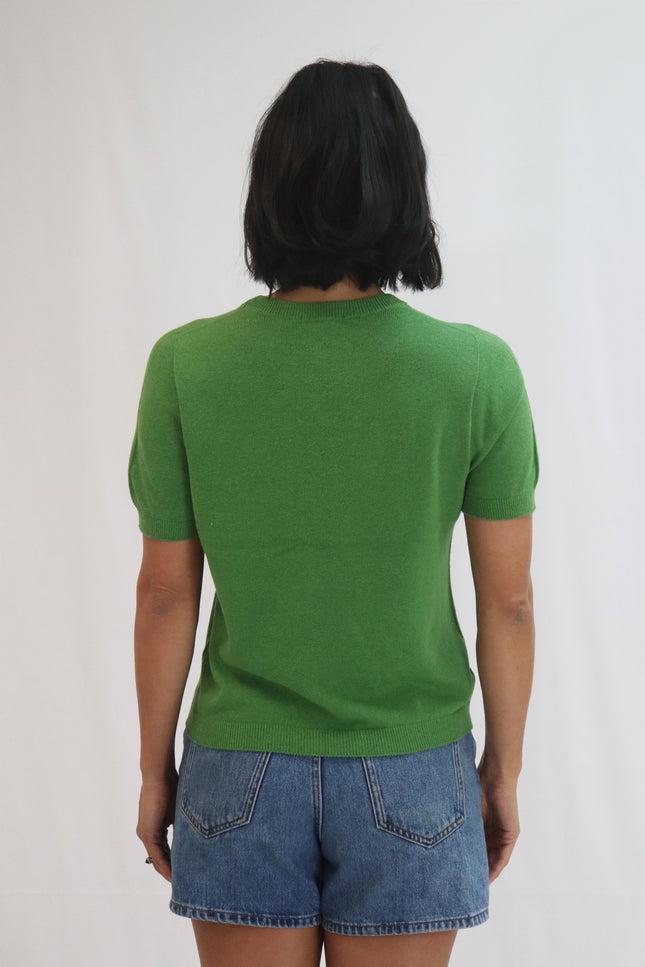Tatano Poppy Tee - Cotton - Herb Green