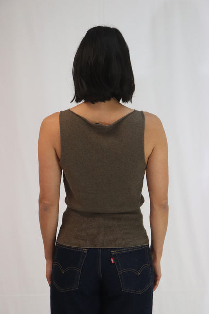 Tatano Ivy Cami - Cotton - Chocolate