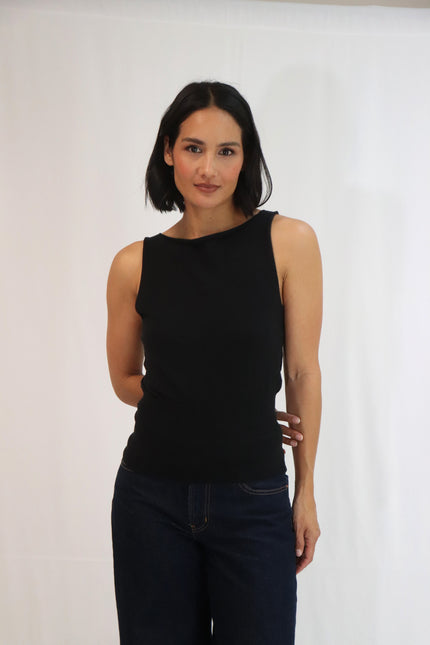 Tatano Ivy Cami - Cotton - Black