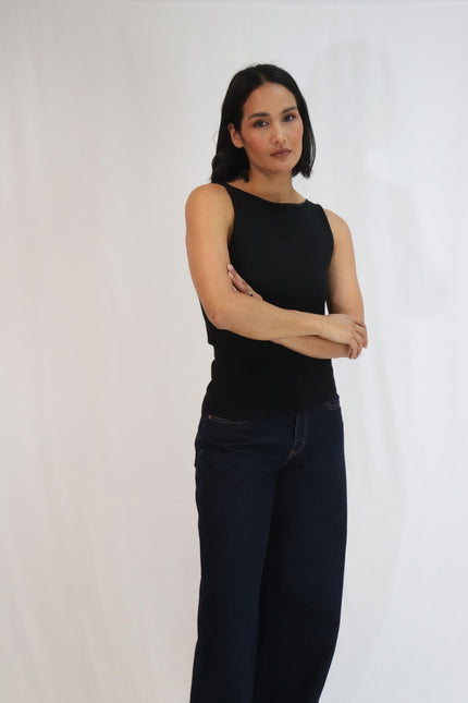 Tatano Ivy Cami - Cotton - Black