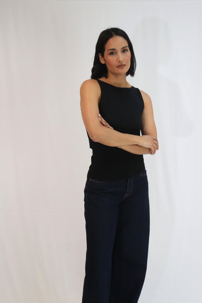 Tatano Ivy Cami - Cotton - Black