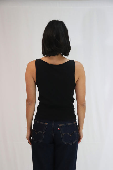 Tatano Ivy Cami - Cotton - Black