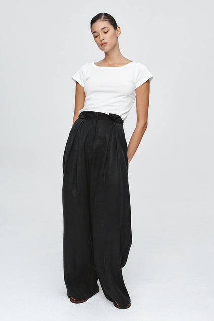 Marle Ismay Pant - Lyocell - Black