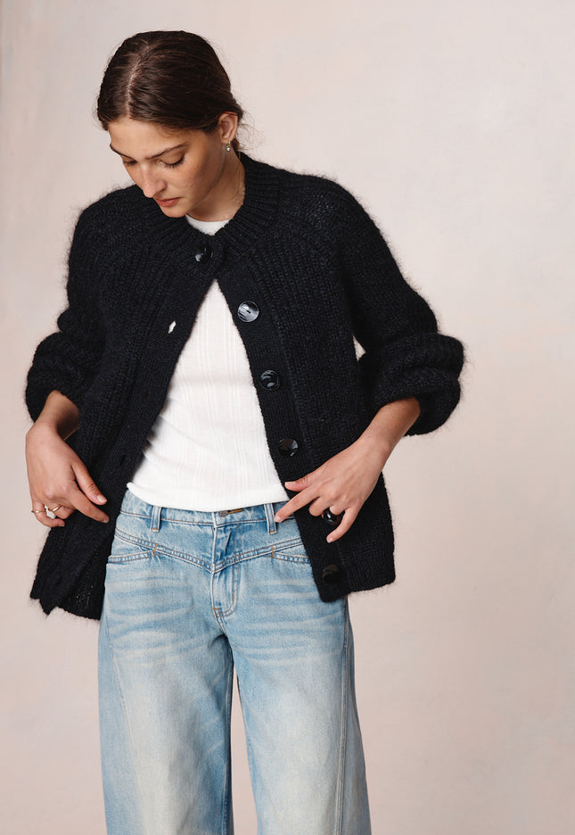 Marle Jasper Cardigan - Black