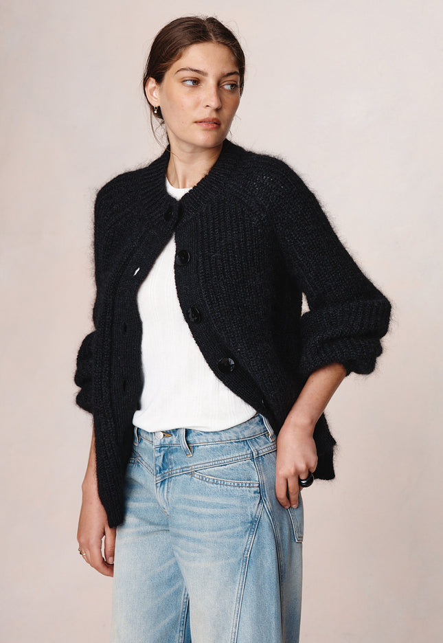 Marle Jasper Cardigan - Black