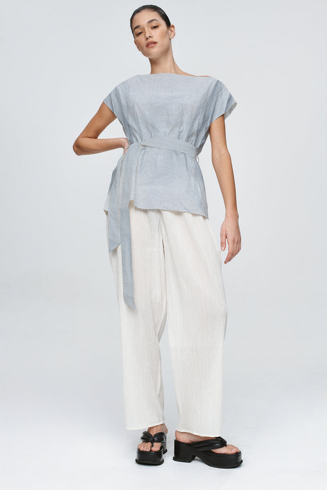 Marle Jude Top - Bleu Stripe