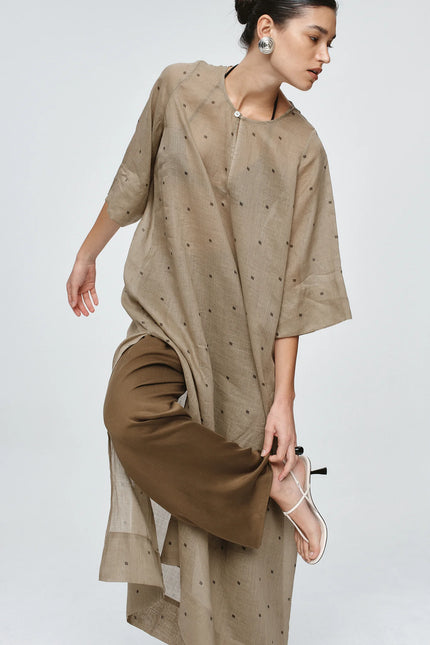 Marle Kaftan - Ramie - Laurel