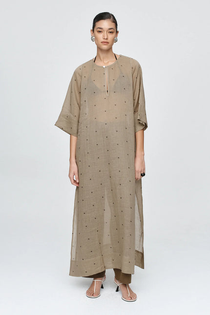 Marle Kaftan - Ramie - Laurel