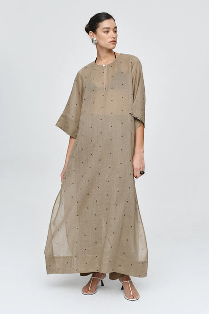 Marle Kaftan - Ramie - Laurel