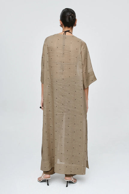 Marle Kaftan - Ramie - Laurel