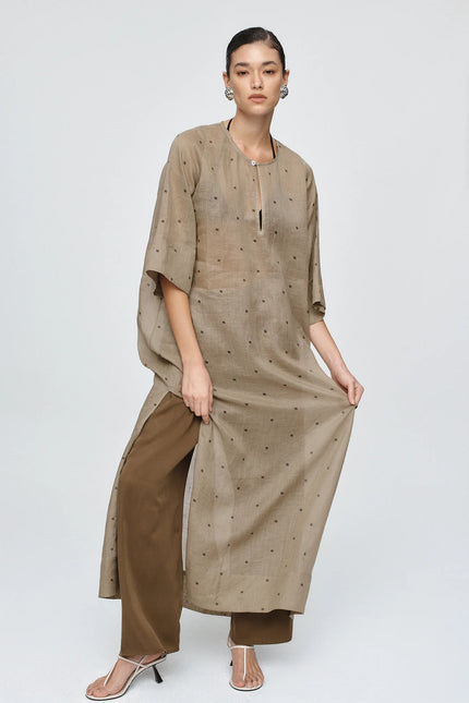 Marle Kaftan - Ramie - Laurel