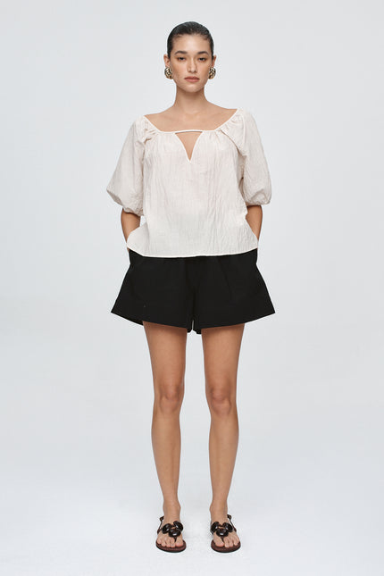 Marle Kendra Top - Cashew