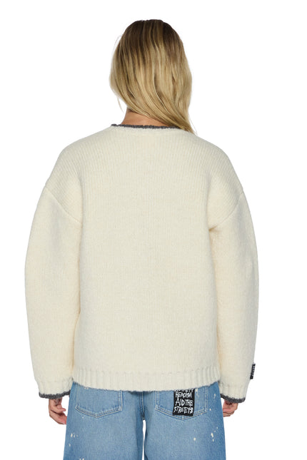 Ksubi Moment Sweater - Off White