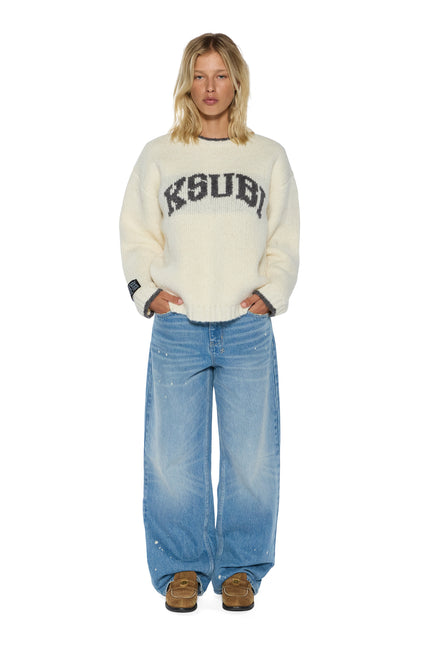 Ksubi Moment Sweater - Off White