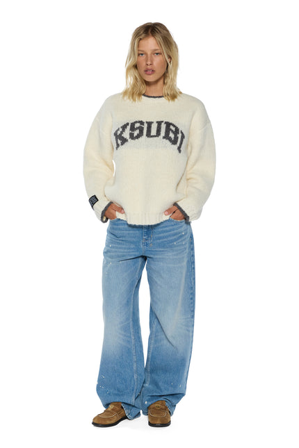 Ksubi Moment Sweater - Off White