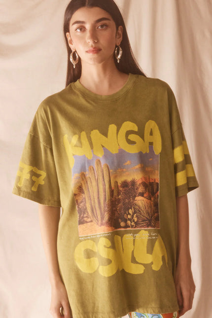 Kinga Csilla Cacto Jardim Tee