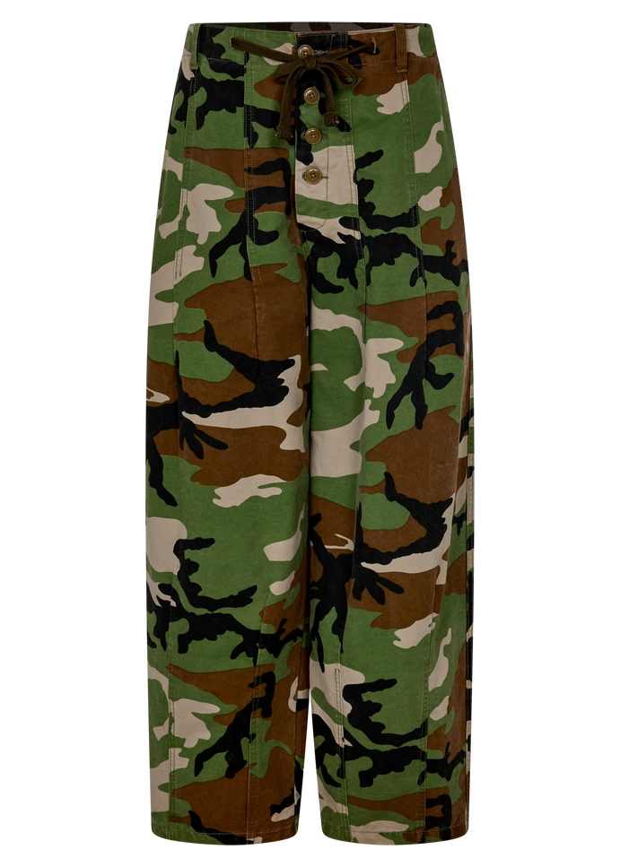 Kinga Csilla Camuffare Pallet Pant - Camouflage