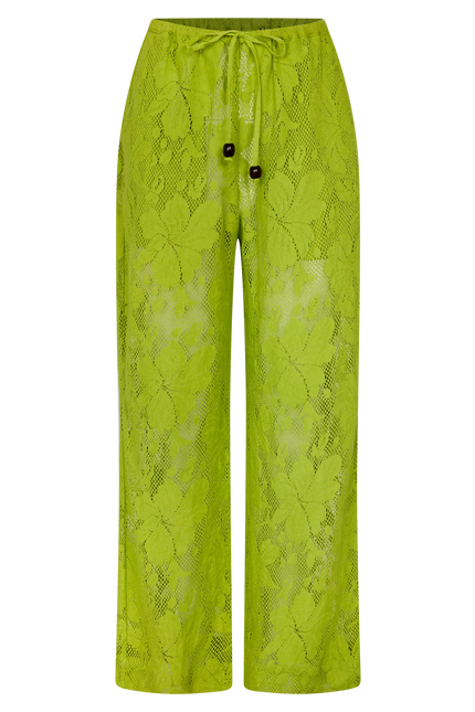 Kinga Csilla Nova Lace Shyla Pant - Citron